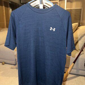 Under Armour Blue HeatGear Athletic T-Shirt Size M – Men’s Size – Performanc
